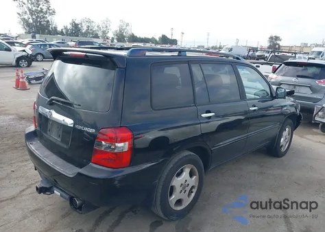 2006 Toyota Highlander Sport V6 z USA, uszkodzony, nr VIN JTEGP21A760125773